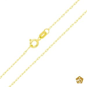 Corrente Cartier - Ouro 18k - 60 cm - elos maiores