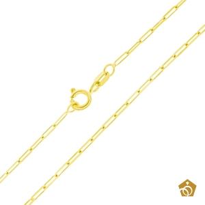 Corrente Cartier - Ouro 18k - 50 cm - elos maiores